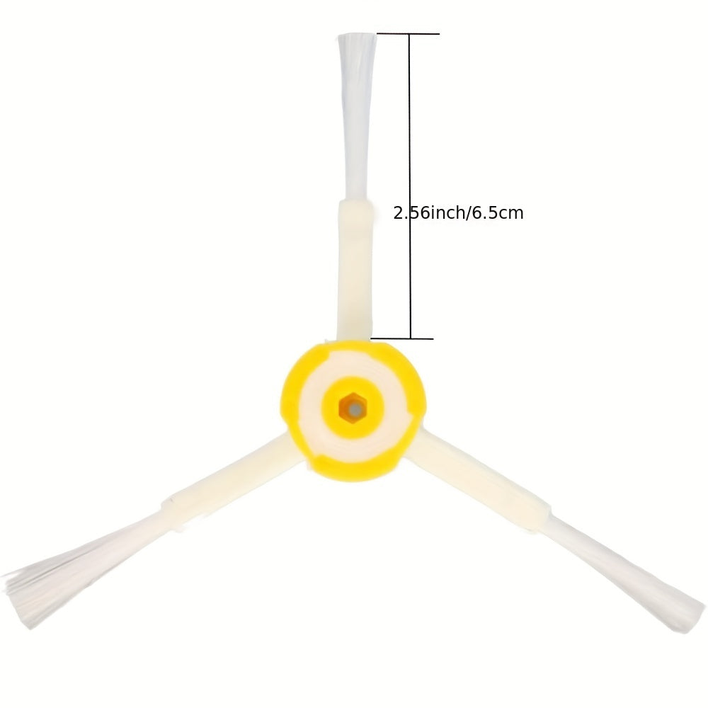 Pack of 3 Side Brush Replacements compatible with IRobot models 900, 800, 700, and 600 Series including 960, 980, 985, 860, 870, 877, 880, 890, 891, 895, 805, 761, 770, 780, 790, 614, 650, 665, 671, 675, and 690.