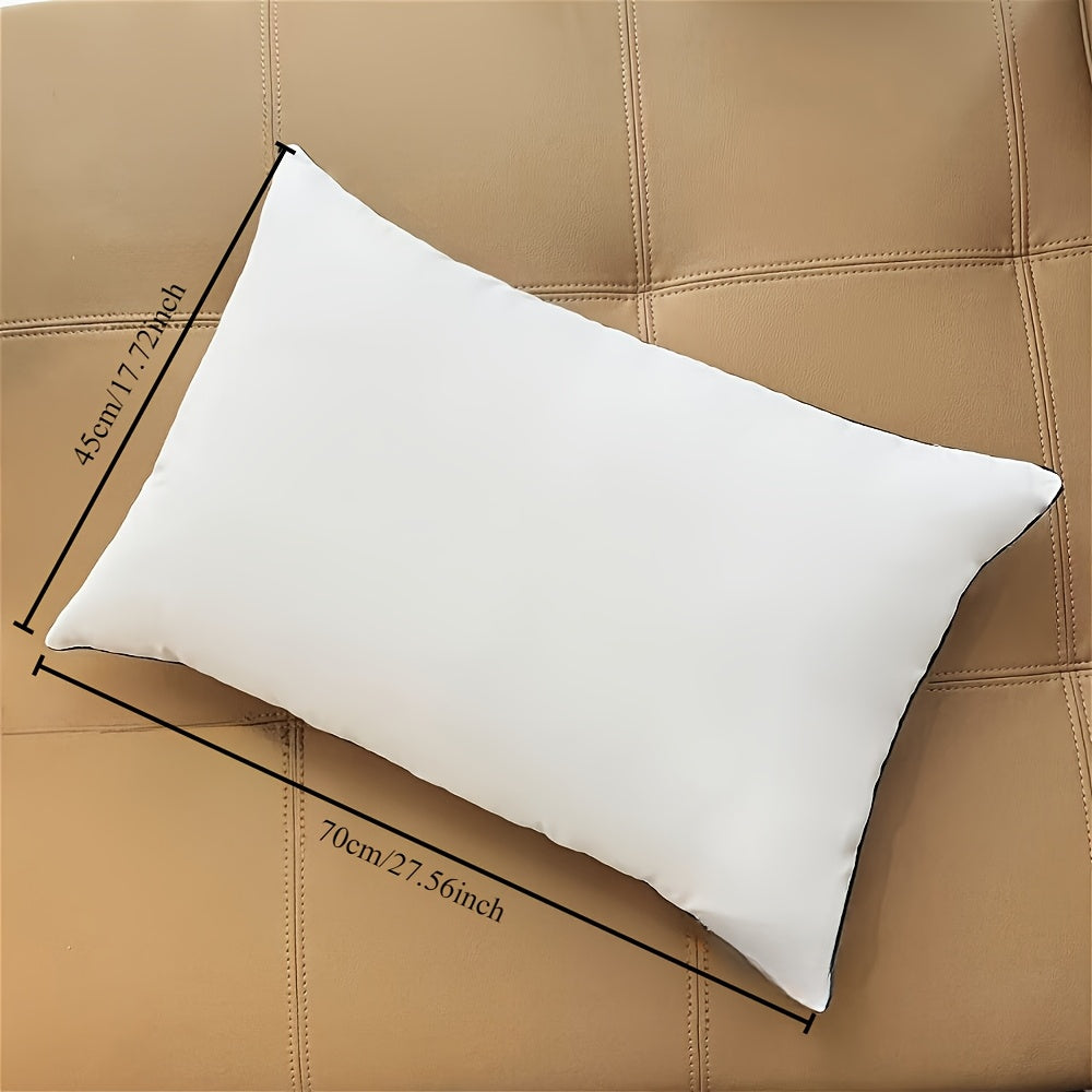 Medium firmness premium white pillow core designed for adults, made of polyester material. Perfect for maternity and postpartum recovery.