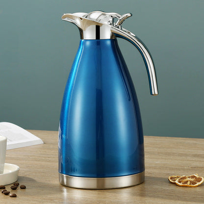 Enjoy the convenience of our 24-hour vacuum-insulated coffee pot made with durable 304 stainless steel. Keep your drinks hot or cold for hours with ease!