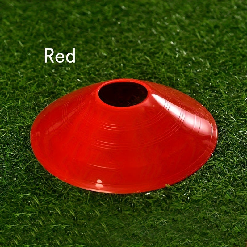 PE Football Training Equipment available in 5/10/20/50pcs sets with Thickened Round Mouth Logo Discs, ideal for outdoor sports.