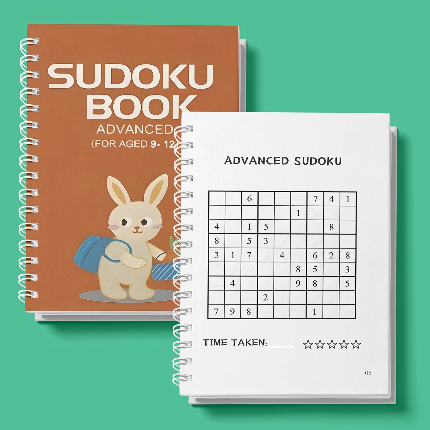 2024 Edition 1pc Advanced Sudoku Puzzle Book for Beginners - English Language, Improves Focus & Problem-Solving Skills by ZHIDIAN INTERNATIONAL (USA) LLC.