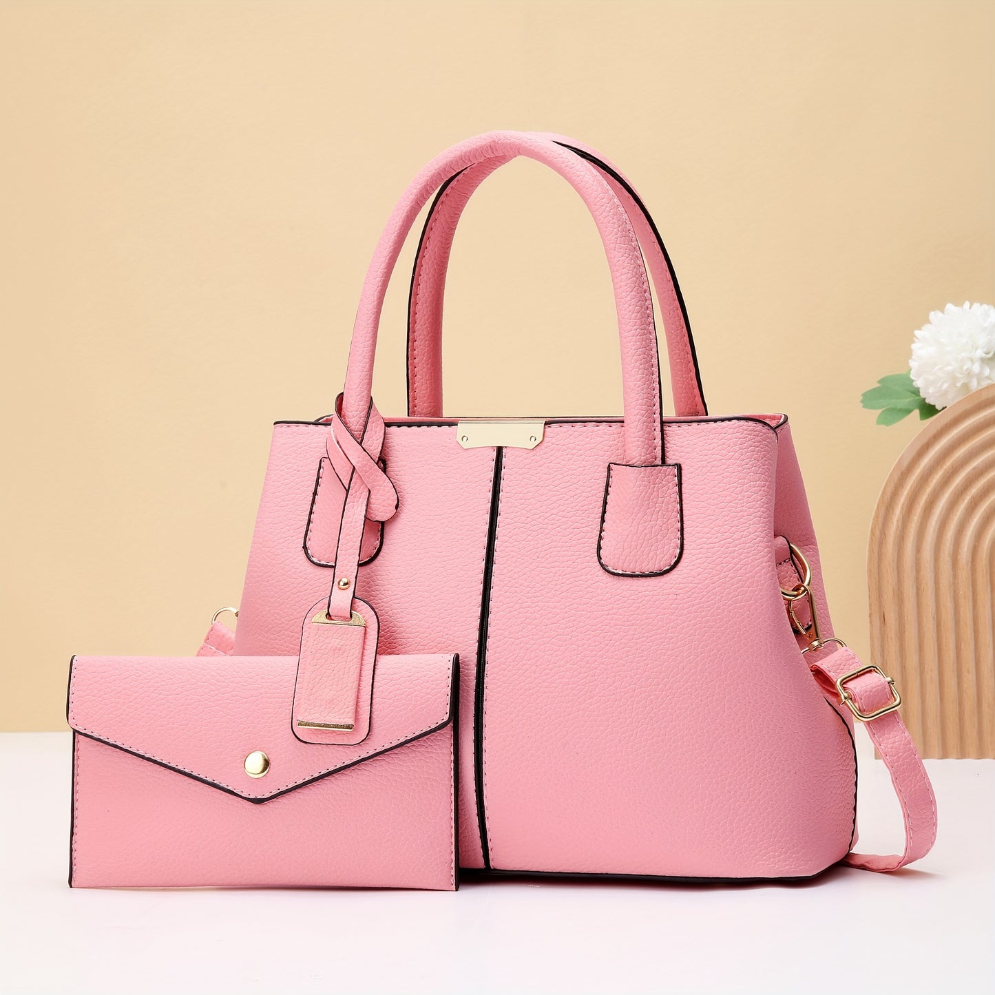 Gift mom a stylish and practical tote and crossbody bag set for Mother's Day.