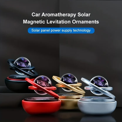 Solar Car Interior Rotation Trim Air Freshener