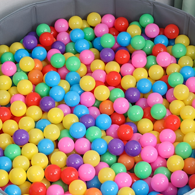 Improve coordination and motor skills with 120 non-toxic colorful ocean balls made from durable PE material for youngsters.