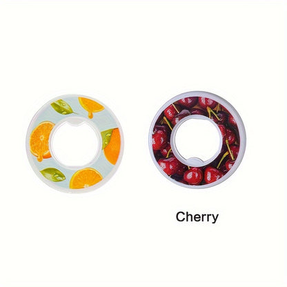 Scented fruit flavor extract rings in 2/3/5pcs that change smell when used to enhance water