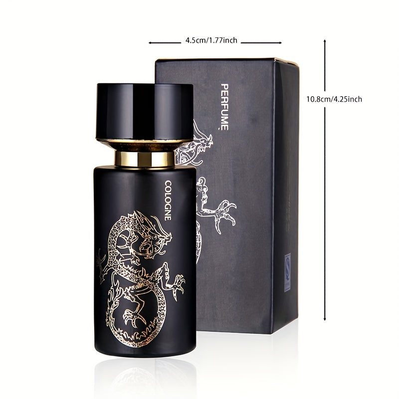 Men's cologne with refreshing oriental woody notes, long-lasting fragrance perfect for dating and sports, 50ml.