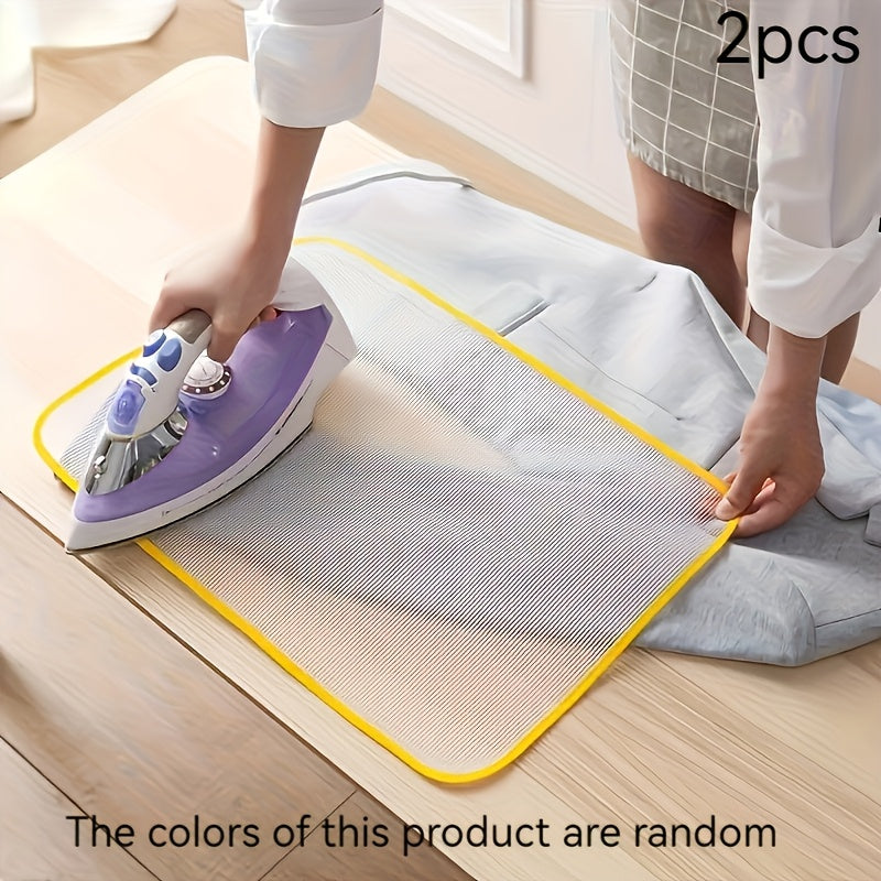 Enhanced Heat Insulation Cloth for Steam Ironing - Features Breathable Mesh and Protective Barrier - Perfect for Household Ironing, Fits Most Ironing Boards, Single Piece for Easy Storage