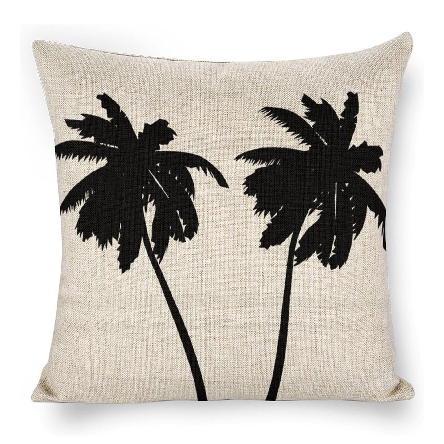 1 piece of Linen Palm Pillowcase designed for Modern Sofa or Living Room Sofa Bedroom. Printed on one side without Pillow Core included.