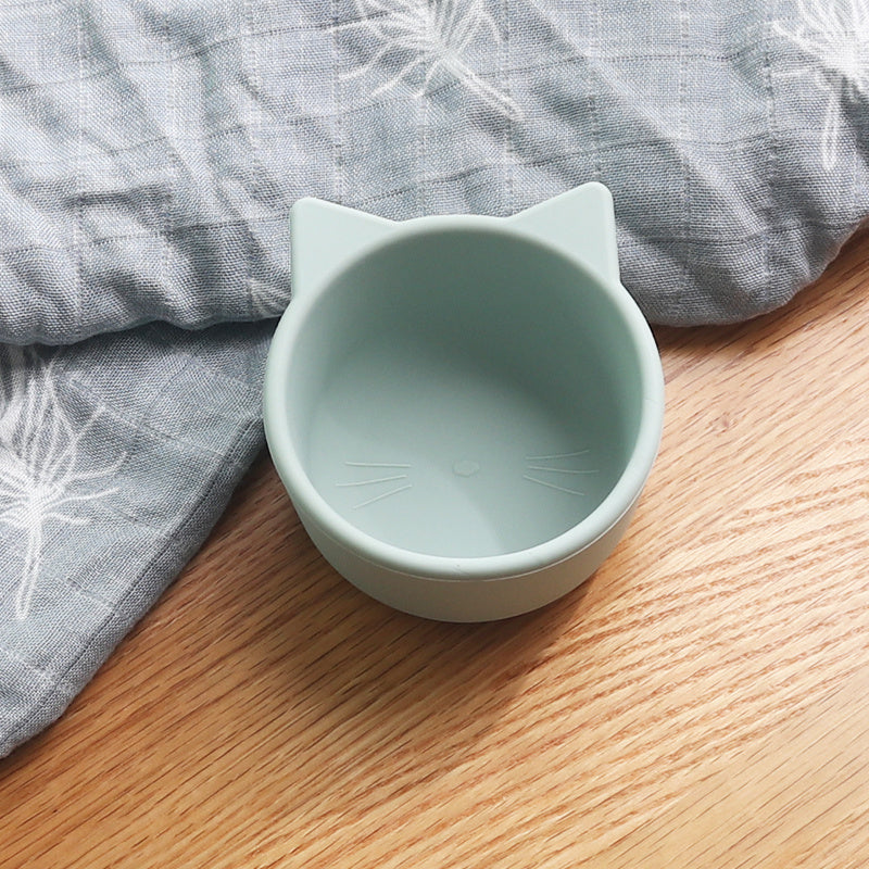 Adorable Silicone Baby Food Bowl Without BPA - Ideal for Feeding and Tableware!