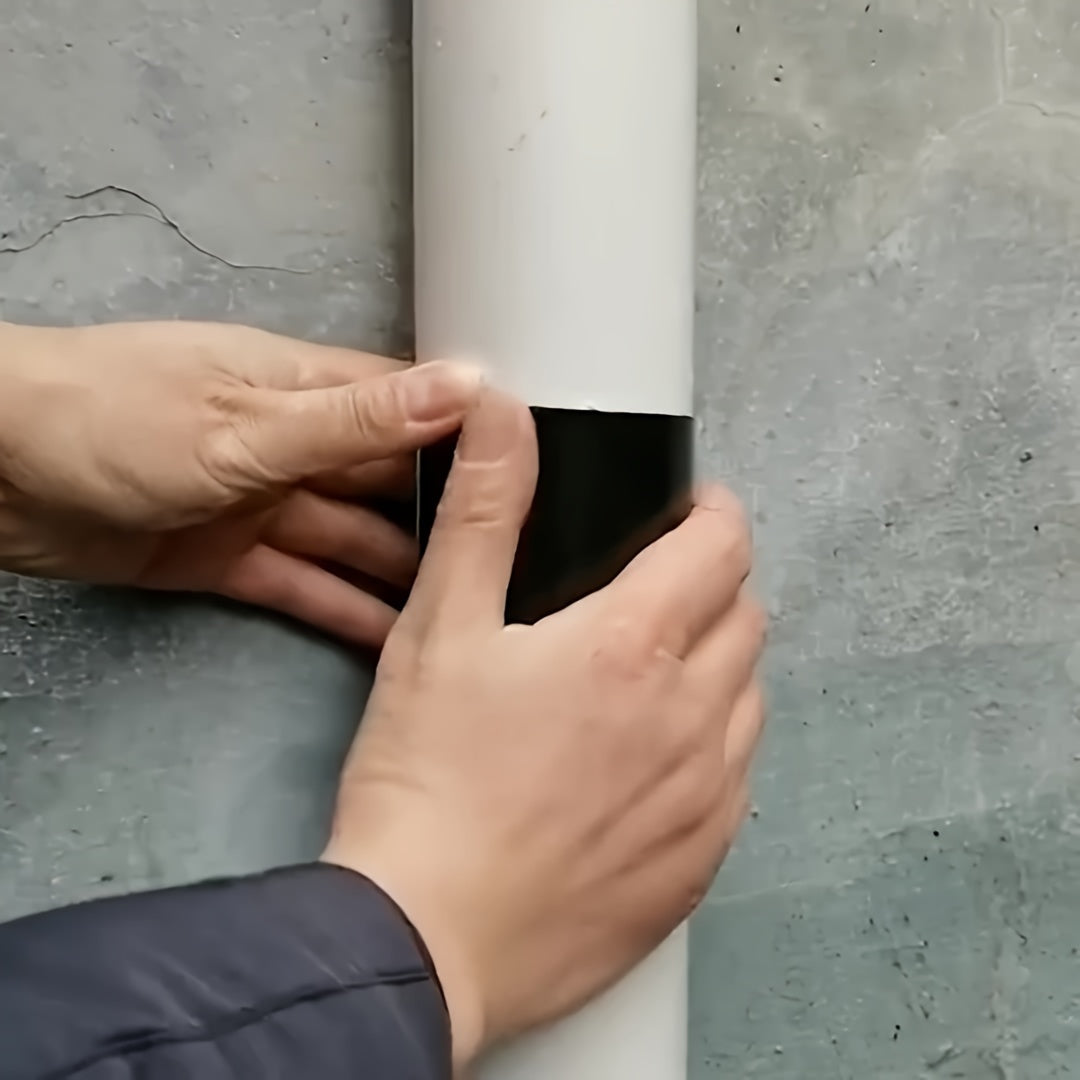 Durable waterproof tape, 5.08cm x 149.86cm, instantly stops leaks for pipe repair. Weatherproof with long-lasting adhesive, perfect for home use.