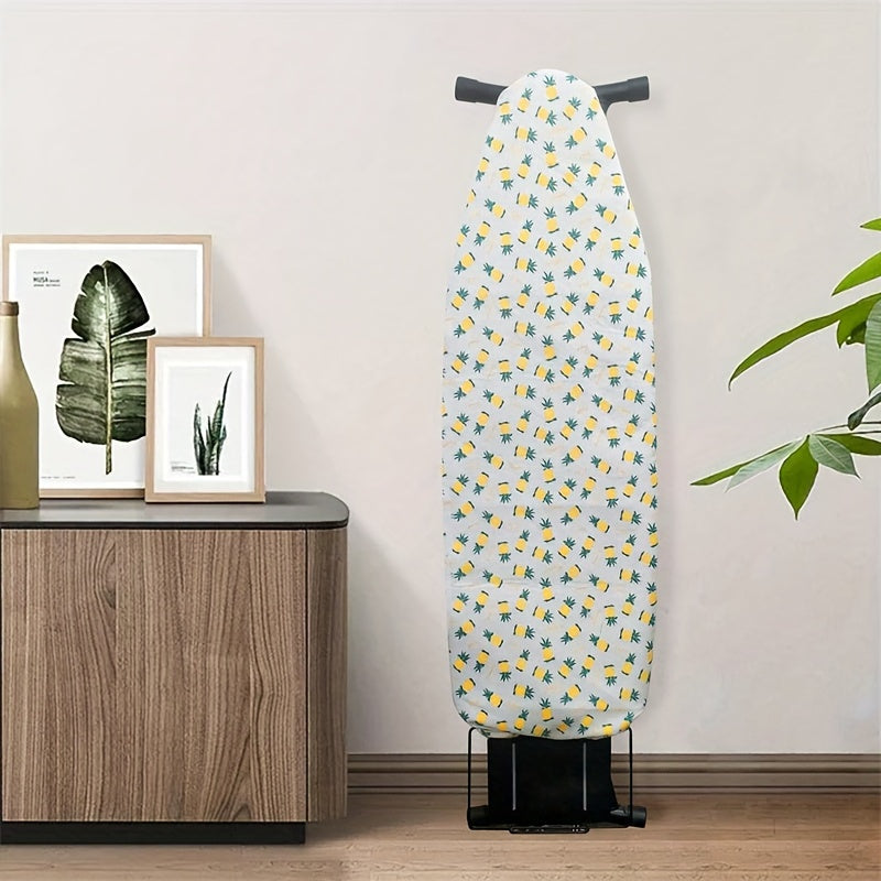 Protect your ironing board with this protective cover designed with edge heat protection. Compatible with standard size 38.16x137.16cm boards (board not included). A must-have household gadget for keeping your ironing board looking new.