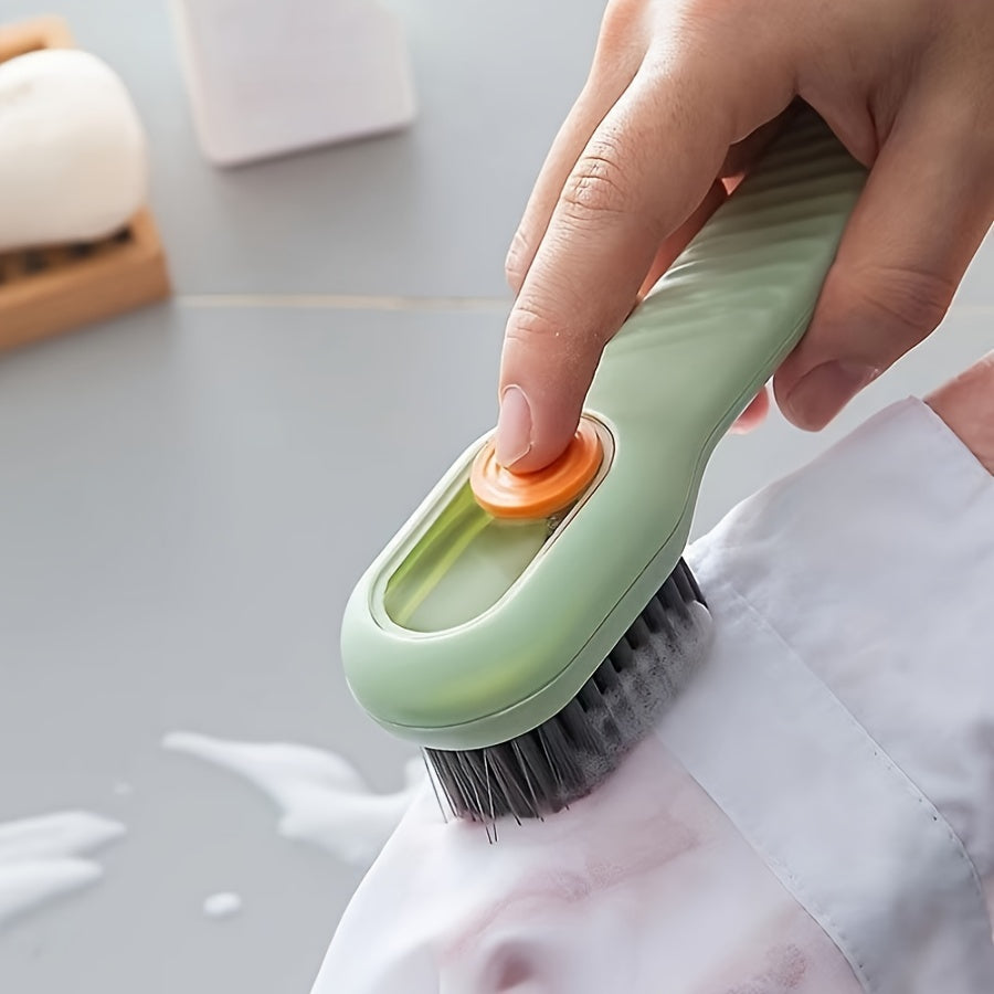 1 Piece Plastic Shoe Brush with Multiple Functions