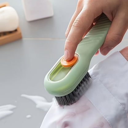 1 Piece Plastic Shoe Brush with Multiple Functions