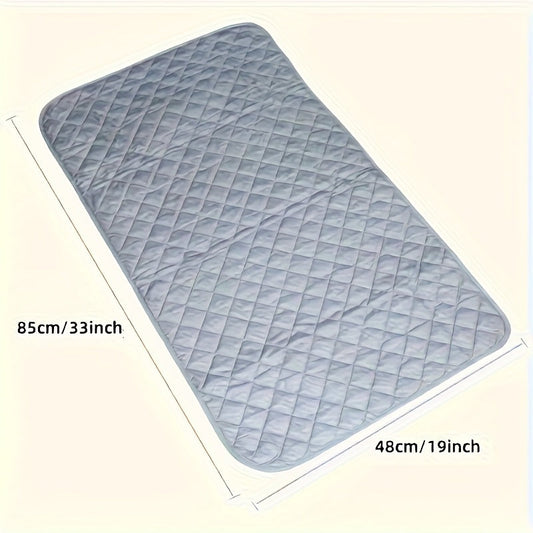 Foldable Portable Magnetic Ironing Mat - No Electricity Required, Perfect for Use at Home or in Hotels