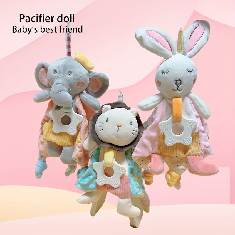 Can Chew Playful Baby Toys, Imported Bean Velvet Doll Toys, Hand Rattles Birthday Gifts, Children's Gifts.