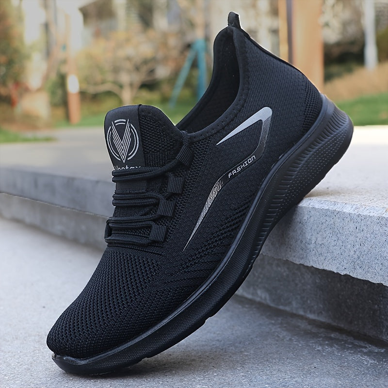 Sturdy, breathable sneakers for outdoor jogging - men's training shoes