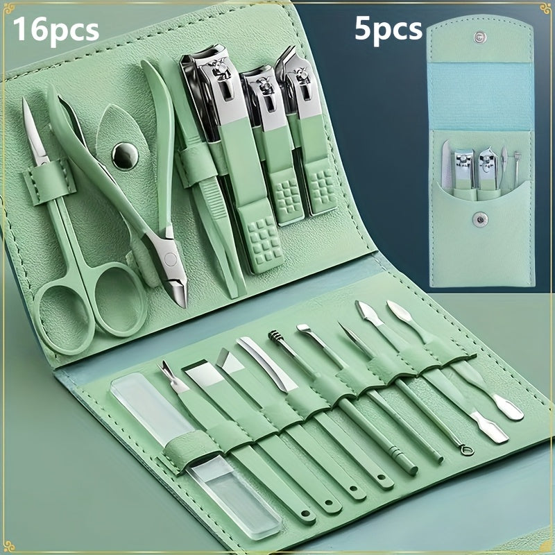 Nail Clipper Set with Foot Care Tool and Ear Cleaner.