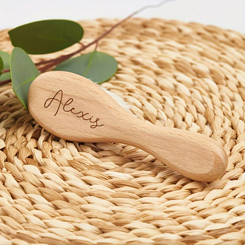 Personalized hair brush with engraving - the perfect keepsake gift for Mom.