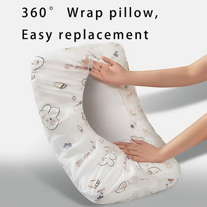 Convenient disposable pillowcase with elastic design for easy 360° wrapping, ideal for home use and travel.