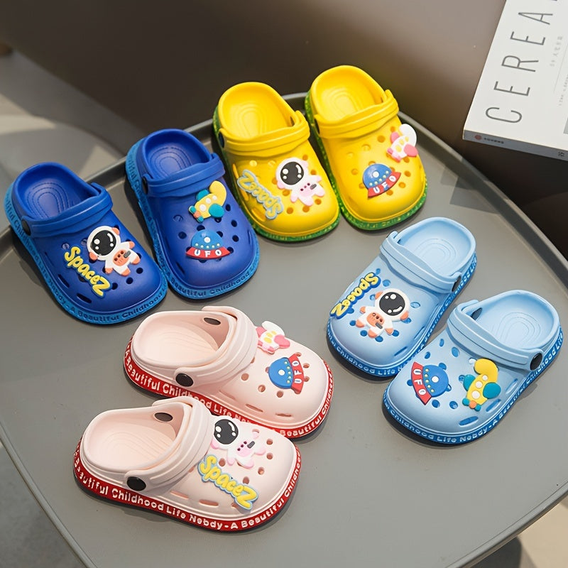 Boys' Cartoon Clogs and Mules: Lightweight, Casual Garden Shoes for All Seasons