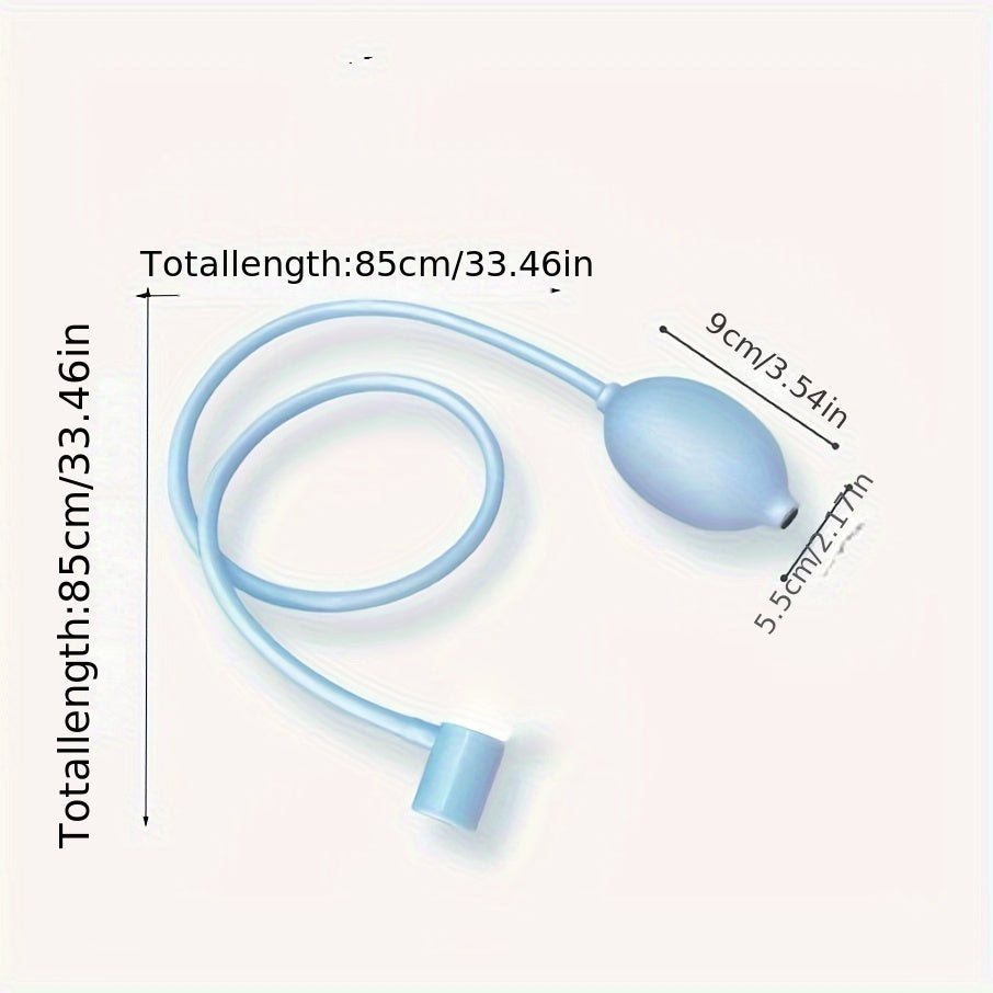 Transparent bidet for women, designed for elderly, pregnant, and postpartum care.