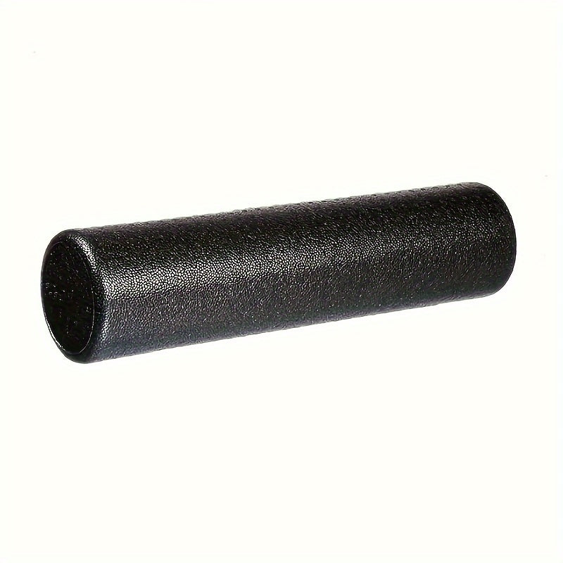 1pc EPP High-Density Foam Yoga Roller in Black, Medium Firmness, Manual Operation, made of PP Material for Stretching, Exercise, Muscle Recovery, Pilates - Single Pack