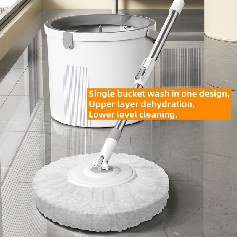 The WanBen S900 Spin Mop Set is designed for easy wringing and drying, making it perfect for both home and commercial use. Ideal for cleaning kitchens, living rooms, bedrooms, and bathrooms, this set is perfect for maintaining floors and tiles.