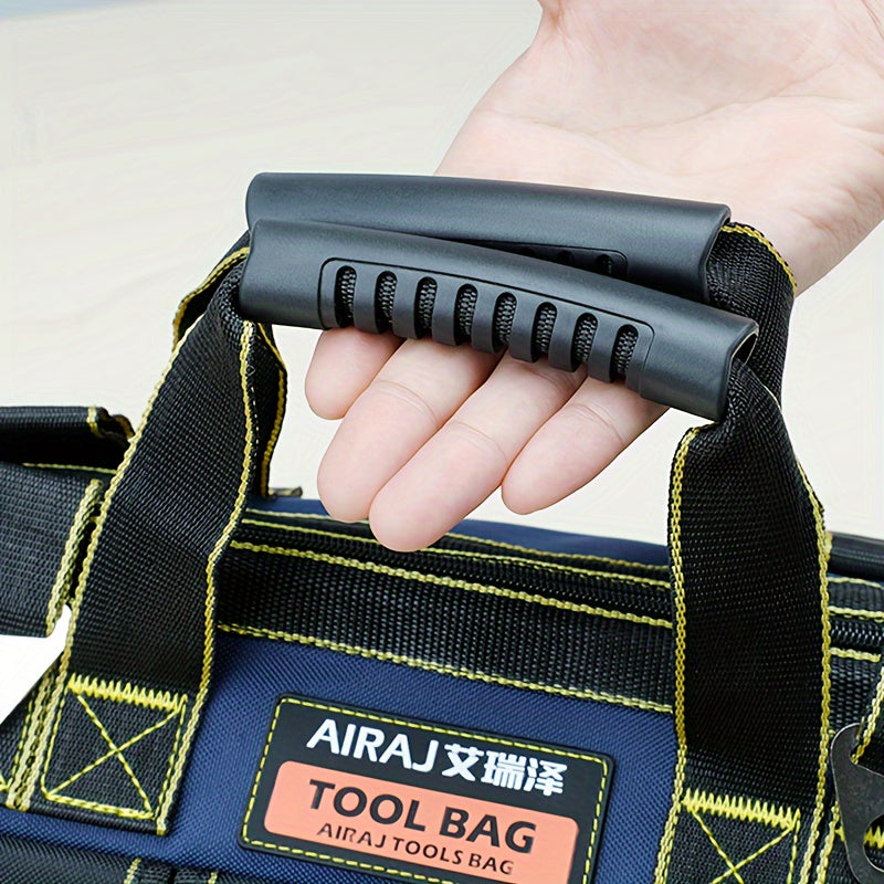 1pc 35.56/40.64/45.72cm Electrician Tool Bag - Strong, Waterproof, Multi-Pocket Storage Bag