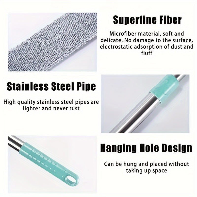 1pc Bed Bottom Cleaning Tool for Cleaning Crevices, Electrostatic Dust Removal Duster for Sweeping and Cleaning Dust from Under-the-Bed