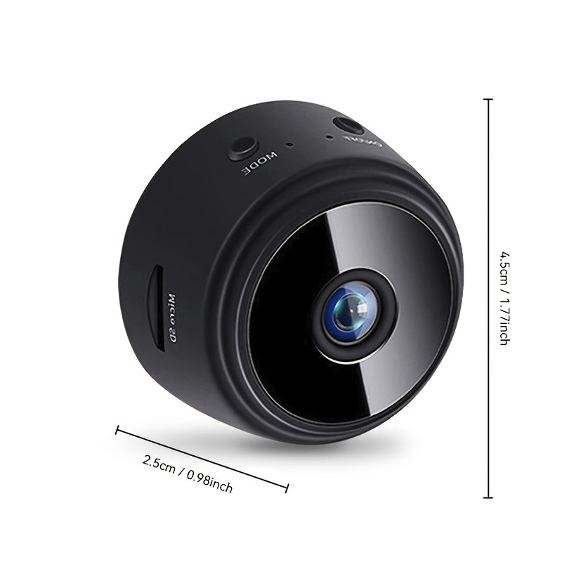 Indoor security camera with 4080P resolution, motion detection, two-way audio, WiFi connectivity, and multi-user support - perfect for monitoring kids and pets.