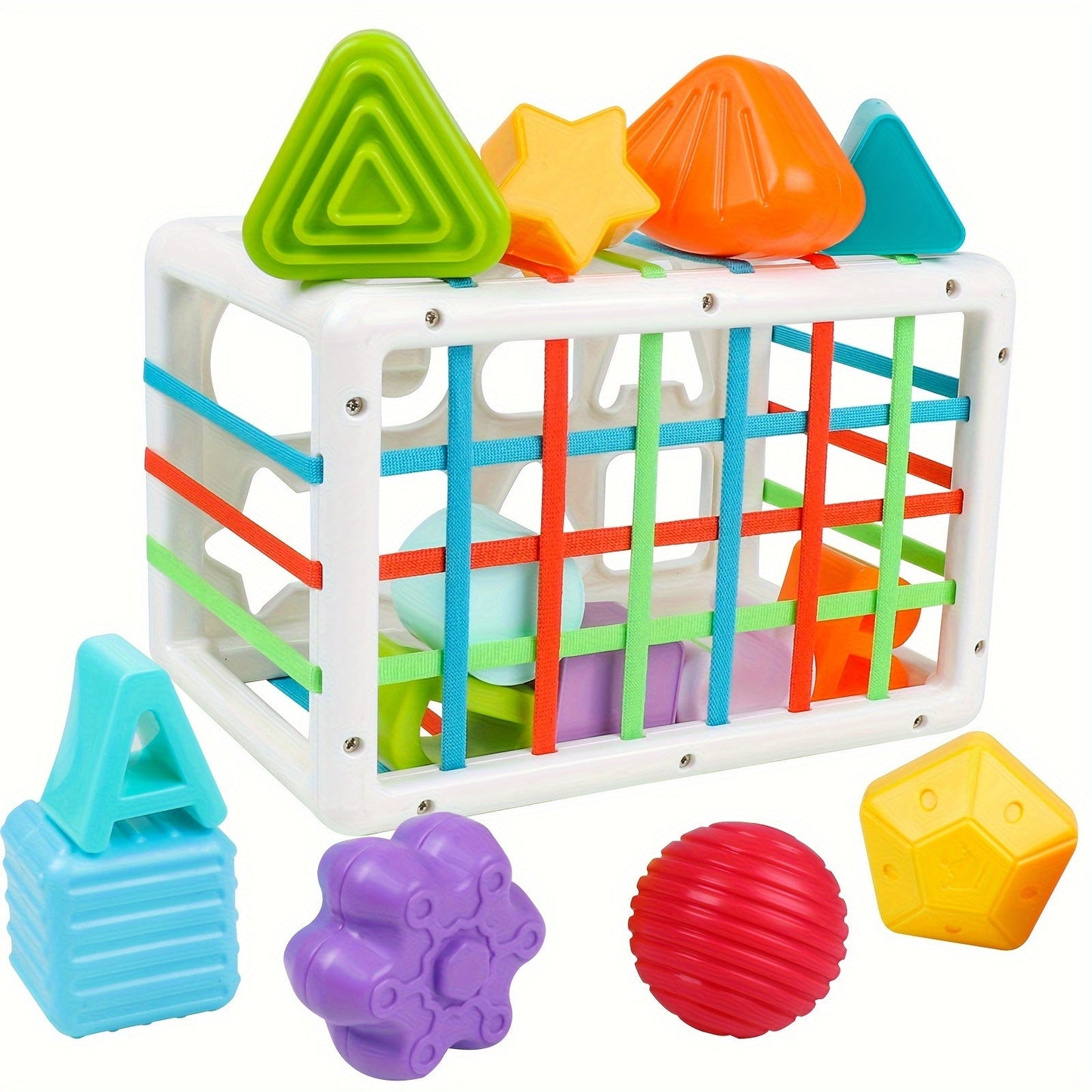 Fine Motor Skills Toy for Hands, Shape and Sorting Educational Toys for Early Development, Ideal Gift for Boys and Girls