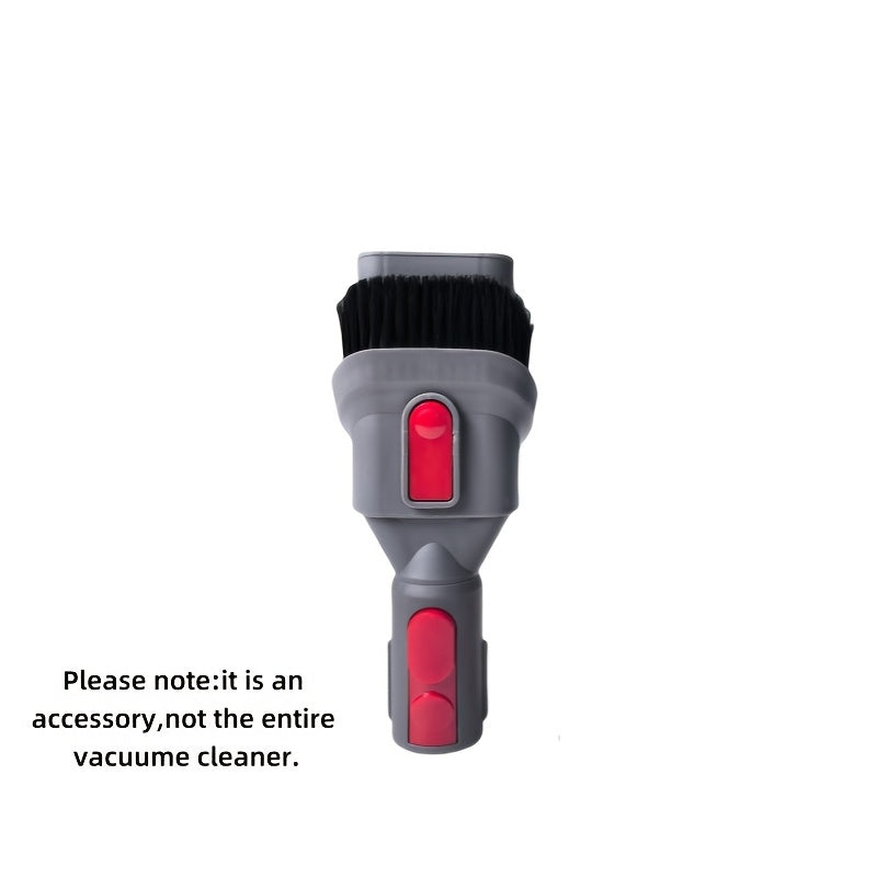 Accessory kit for Dyson cordless vacuum cleaner includes a quick release, 2-in-1 soft brush and stain remover compatible with models V7, V8, V10, V11, V12, and V15.