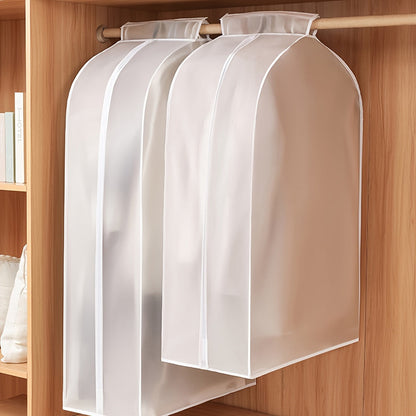 [Top Pick] Spacious Garment Bag with Zipper and Magic Tape - Enhanced Closet Organizer for Suits, Coats, and More with Dust-Proof Design