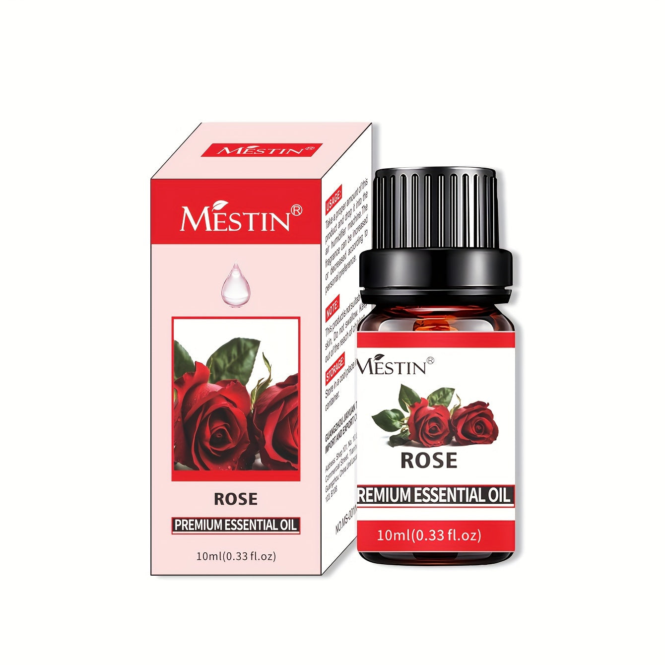 [Mestin New Upgraded High-Quality Essential Oil] 100% Pure Plant Material, High Concentration, 33 Flavors, Multi-Purpose for Skin, Hair, Diffuser, Spa, Massage, and DIY