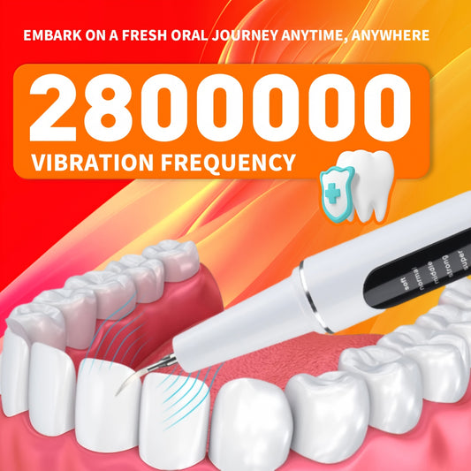 28,000 Vibration Frequency Electric Tooth Cleaner Kit - USB orqali zaryadlanadigan, chuqur og'iz parvarishi uchun - Portativ dizayn, uyda va sayohatda ideal, mukammal bayram sovg'asi