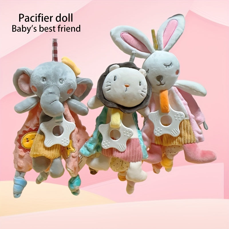 Can Chew Playful Baby Toys, Imported Bean Velvet Doll Toys, Hand Rattles Birthday Gifts, Children's Gifts.