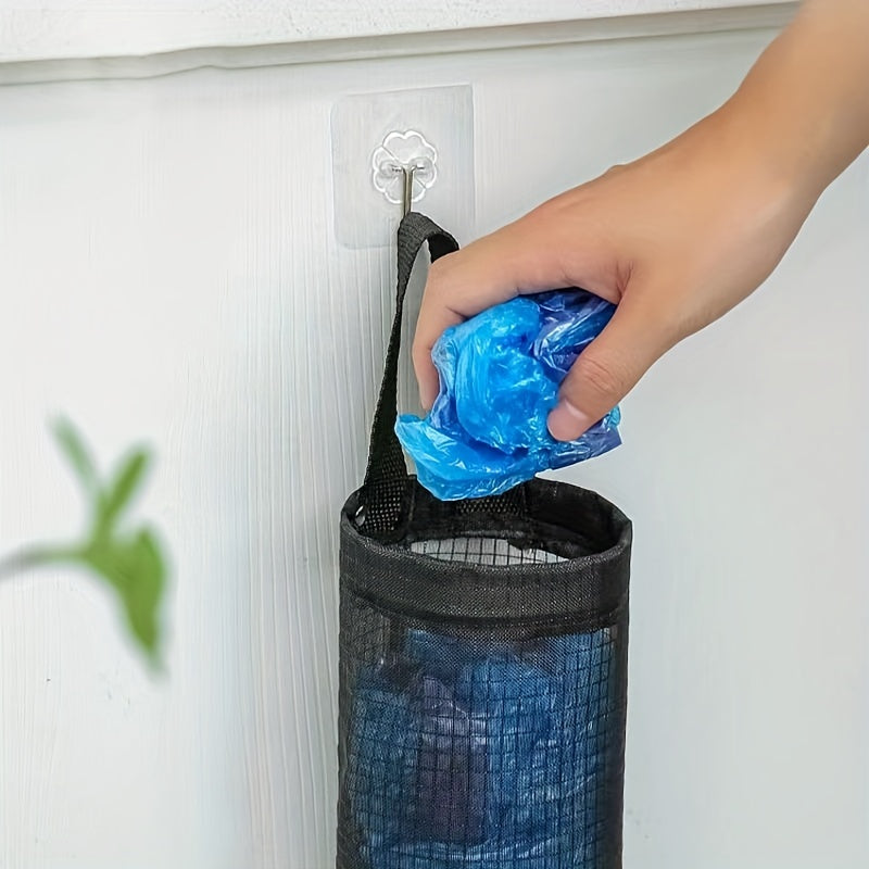 Large Capacity Wall Hanging Rubbish Bag Organizer - 1/2/3 Pieces - Mesh Bag for Convenient Extraction and Storage of Underwear and Wardrobe Items - Home Supplies