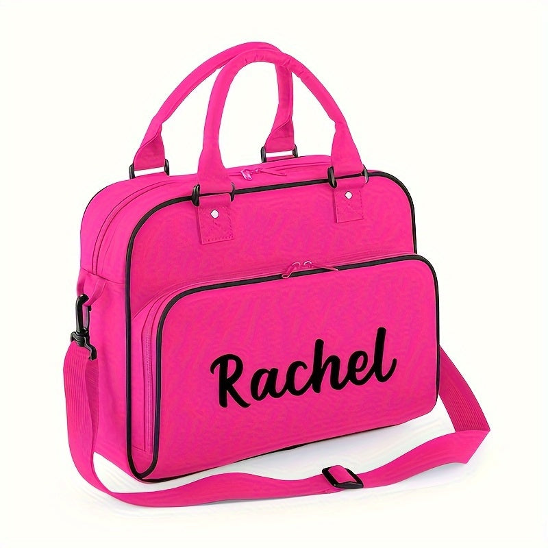 Customize your own personalized school bag with your name! This versatile bag can also be used as a gym bag, sports bag, handbag, shoulder bag, or crossbody bag. It makes a great gift for Christmas, Halloween, Thanksgiving Day, New Year's, or Valentine's