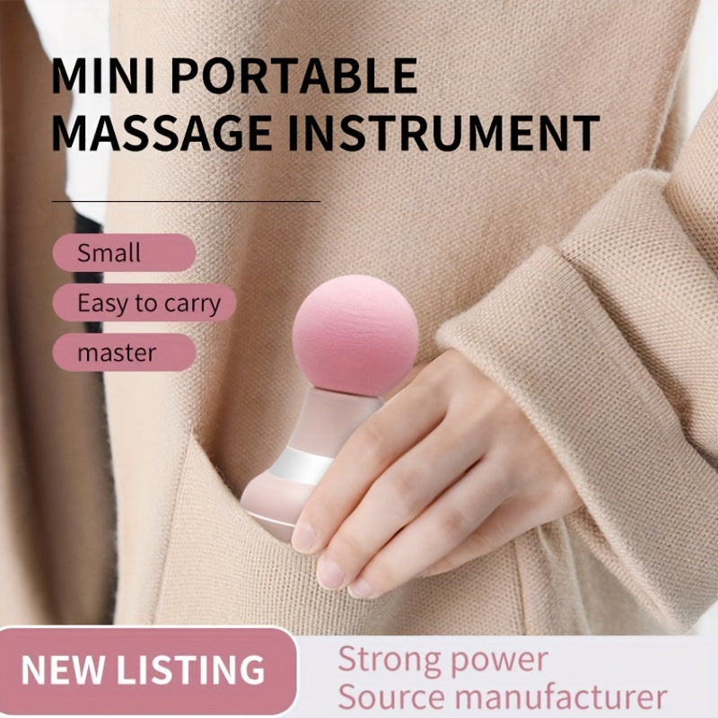 Powerful portable electric massager - ideal for full body muscle relaxation and deep neck and back relaxation. Wireless, small and convenient to carry. Multiple color options available.