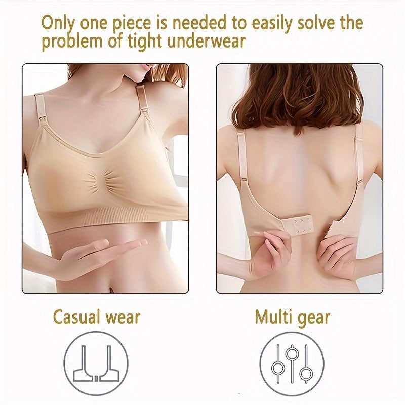 10-pack of adjustable, comfortable, and durable bra extenders with 2 hooks for seamless fit.