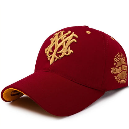 Fashion embroidered sunshade sunscreen baseball cap for men and women - Stay cool and stylish.