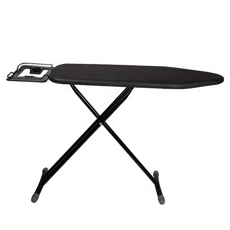 Folding Ironing Board with Adjustable Height and Heat-Resistant Surface, Ideal for Home and Hotel Use, Foldable Metal Frame Ironing Board