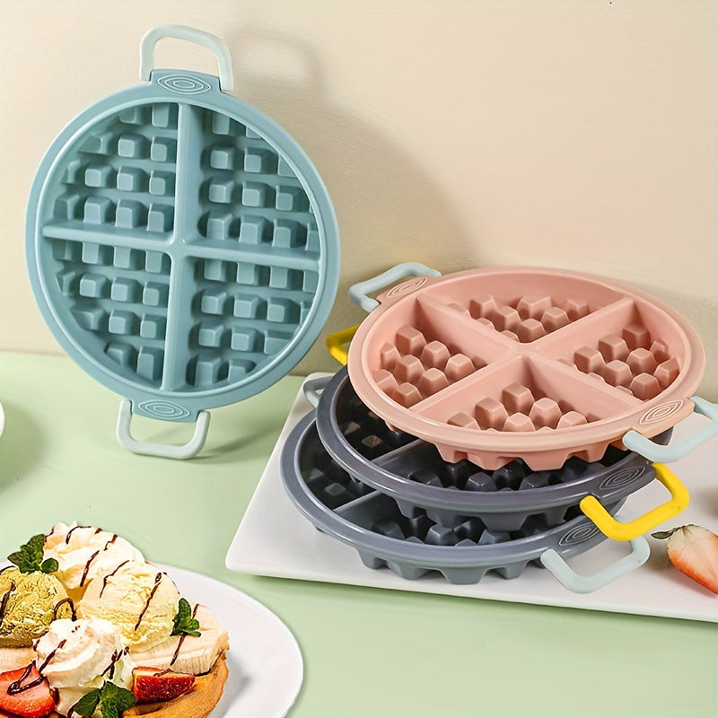 Essential Kitchen Tool: Silicone Waffle and Chocolate Mold for Easy DIY Pastries, Muffins, and Cakes