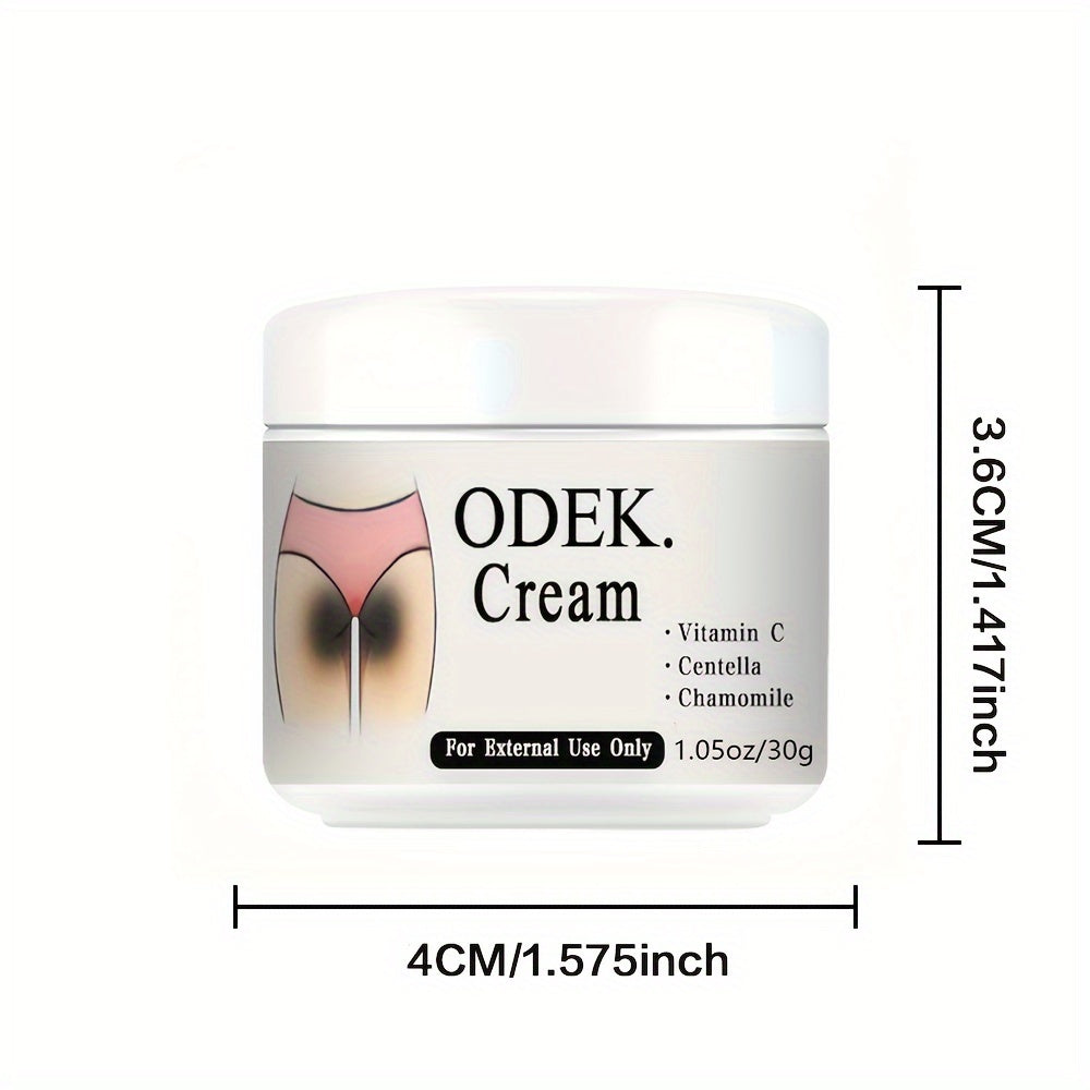 Women's body cream with Vitamin C, niacinamide, and Centella Asiatica for intimate areas and skin.