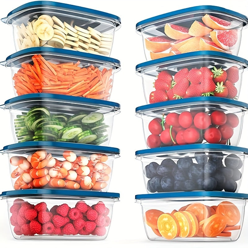 10 pieces of rectangular, high-grade disposable lunch boxes perfect for food packing. These stackable and reusable storage containers are ideal for storing grains, meat, fruits, vegetables, melaleuca cake, and fruit fishing. They are perfect for kitchen