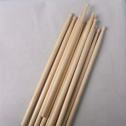 Maple Wood Drumsticks in Camel & Khaki - Uncharged, Tandem Set, Multiple Sizes