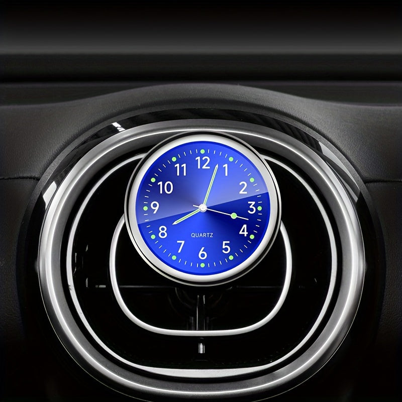 High-end car owners can decorate their dashboard with a glow-in-the-dark decorative clock.