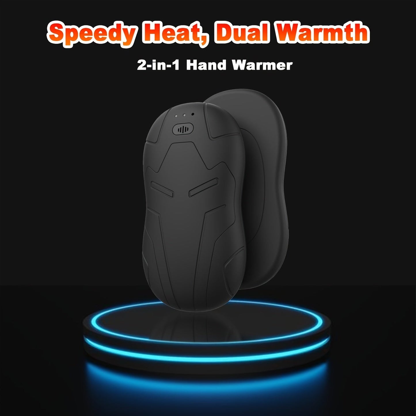 Fandliss USB Rechargeable Hand Warmer Set - Convenient Portable Heater for Golf, Camping, Office, and Students - Rapid Charging, Durable Material for Longevity