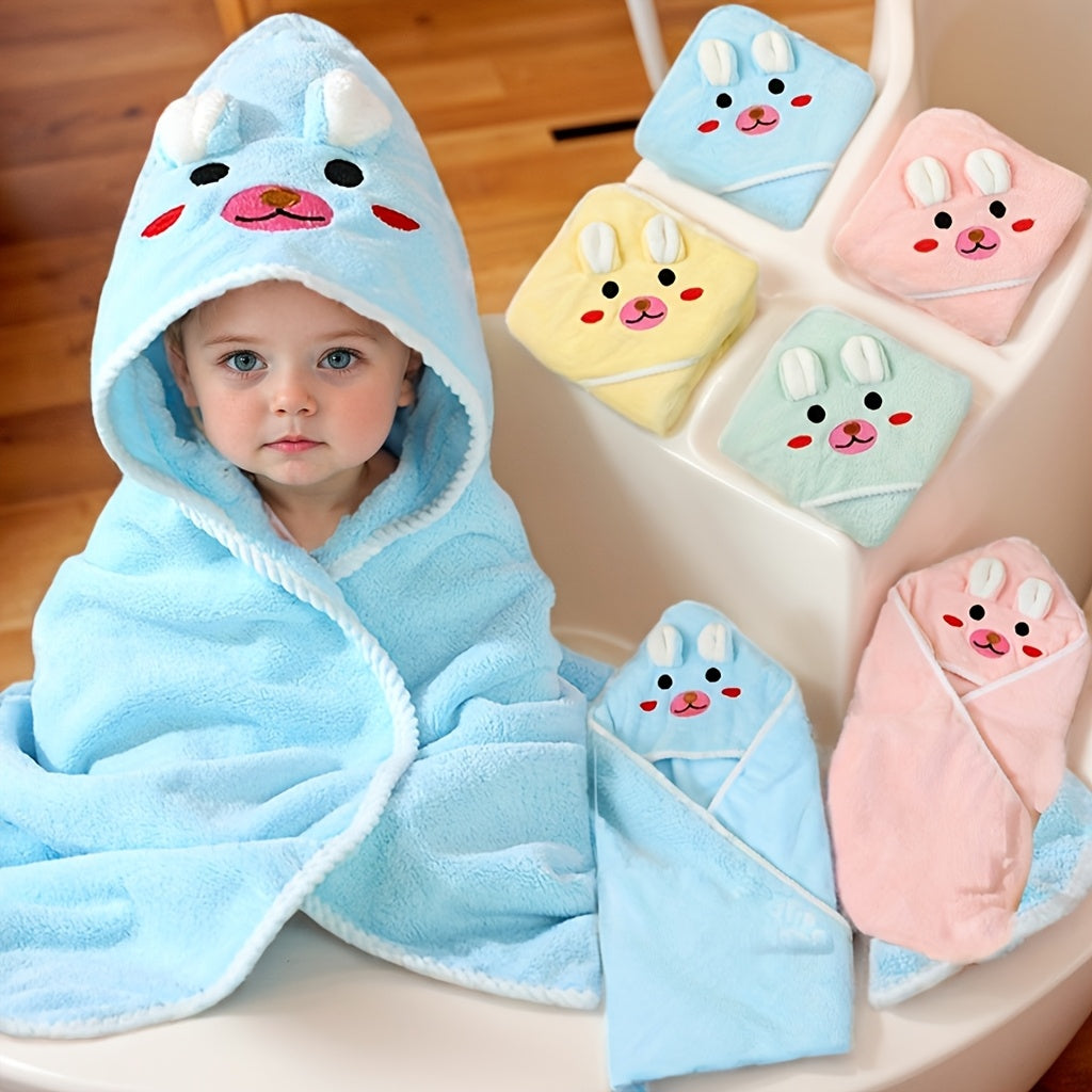 Cute, absorbent bath towel for children - ideal for showers and gifts.