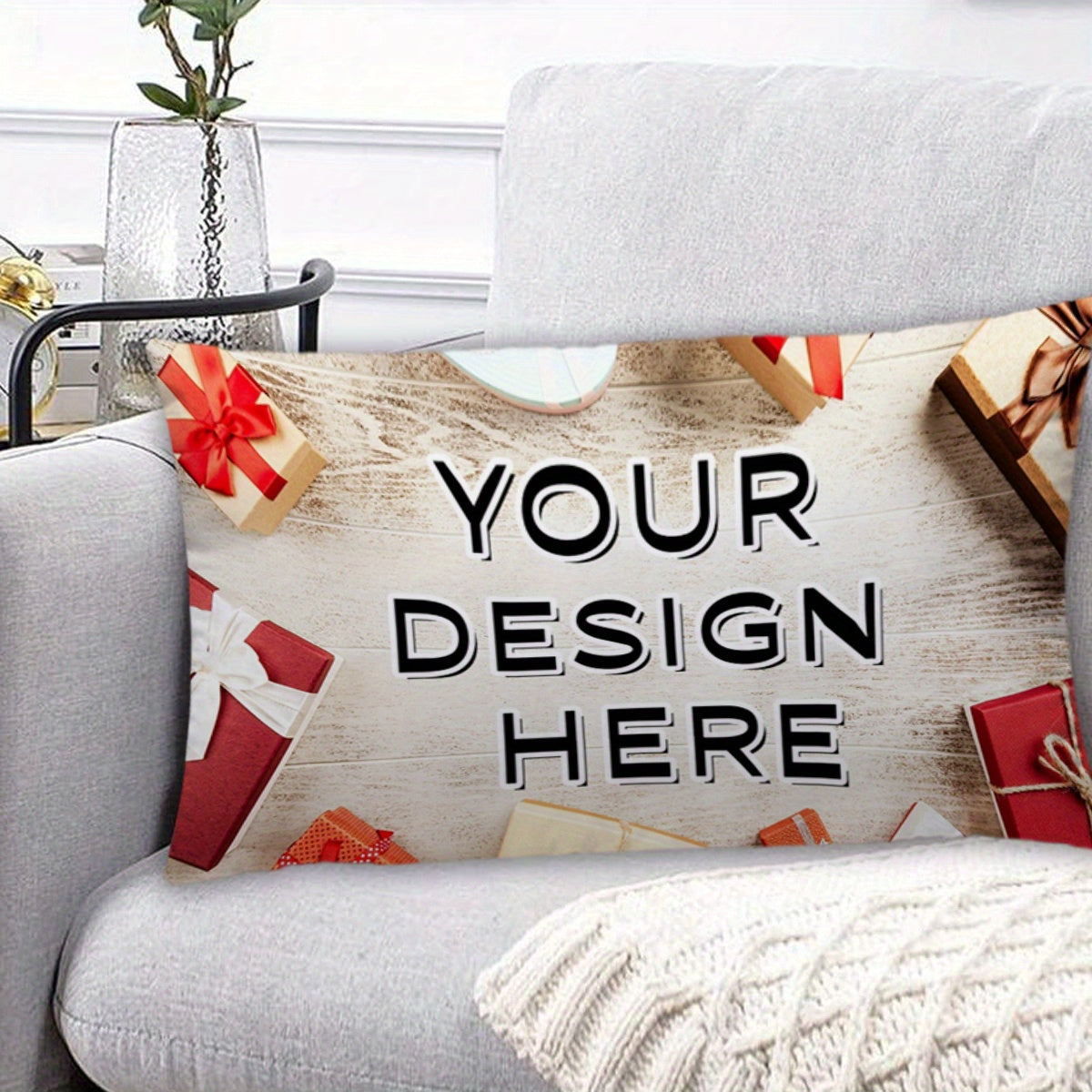 Customize your space with a cozy photo pillowcase featuring a double-sided print. Made of soft polyester, this pillowcase is perfect for Valentine's, Christmas, Thanksgiving, pet lovers, Halloween, and wedding anniversary gifts. Measuring 30.48x50.8 cm